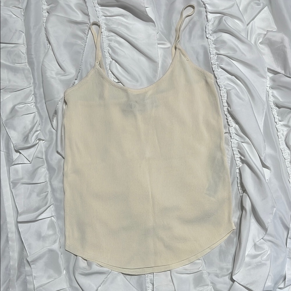 Elegant Cream Women's Top